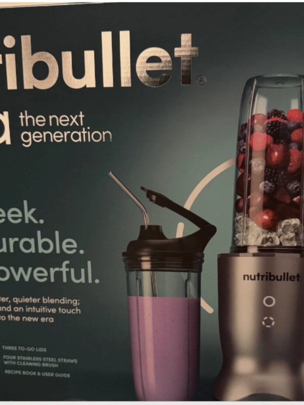 Nutribullet Ultra Deluxe Blender NB70500 1200W Set - Picture 8 of 8